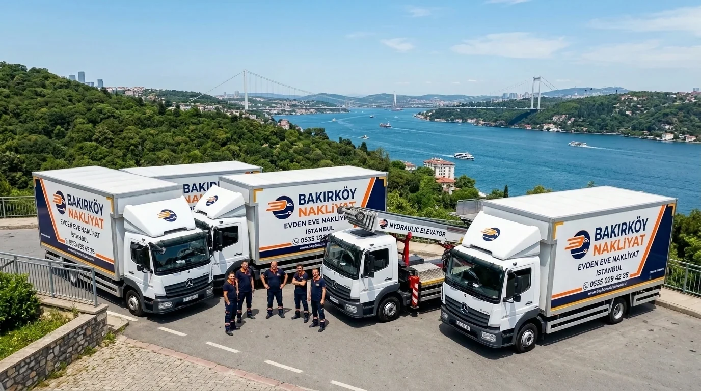 Bakırköy Nakliyat Geniş Araç Filosu ve Asansörlü Kamyonlar