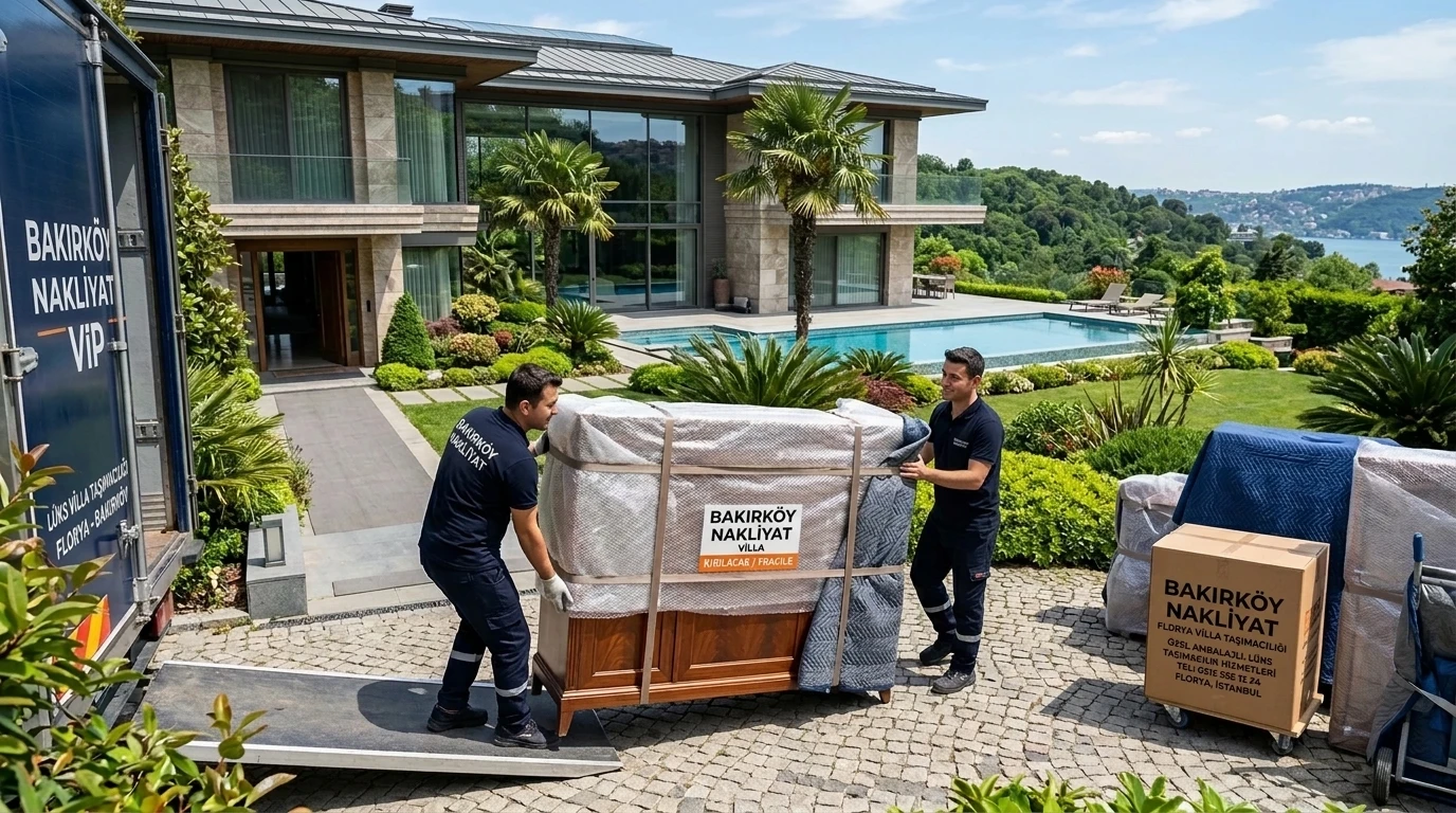Florya ve Yeşilyurt Lüks Villa Taşımacılığı